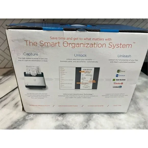 The NeatDesk Desktop Scanner and Digital Filing System, Home Office Edition, - Picture 3 of 9
